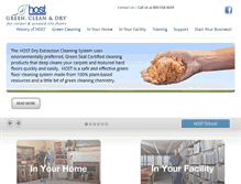 Tablet Screenshot of hostdry.com